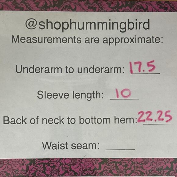 Tory Burch Striped Bateau Neck Short Sleeve Embroidered Beading Top SZ Small - Picture 9 of 9